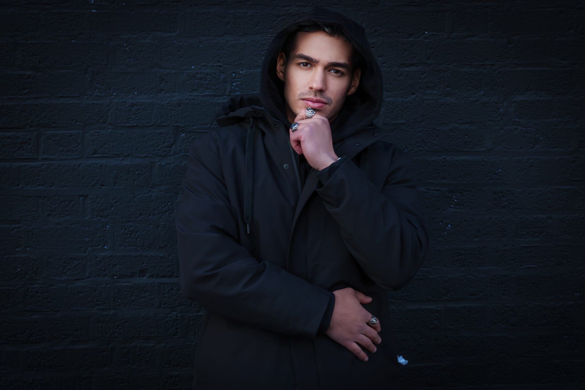 APLEXO, near-black portrait, Brooklyn